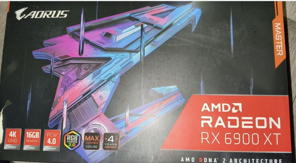 Продам в ідеалі рідкісну відеокарту RX 6900xt Aorus Master. Київ - фото 4