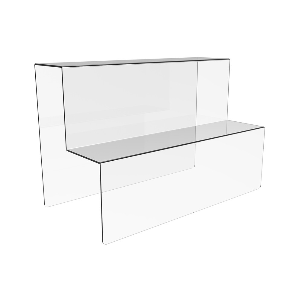 Горка EKOSTAR под товар на 2 ступеньки из акрила 300х200х150 Киев - изображение 2