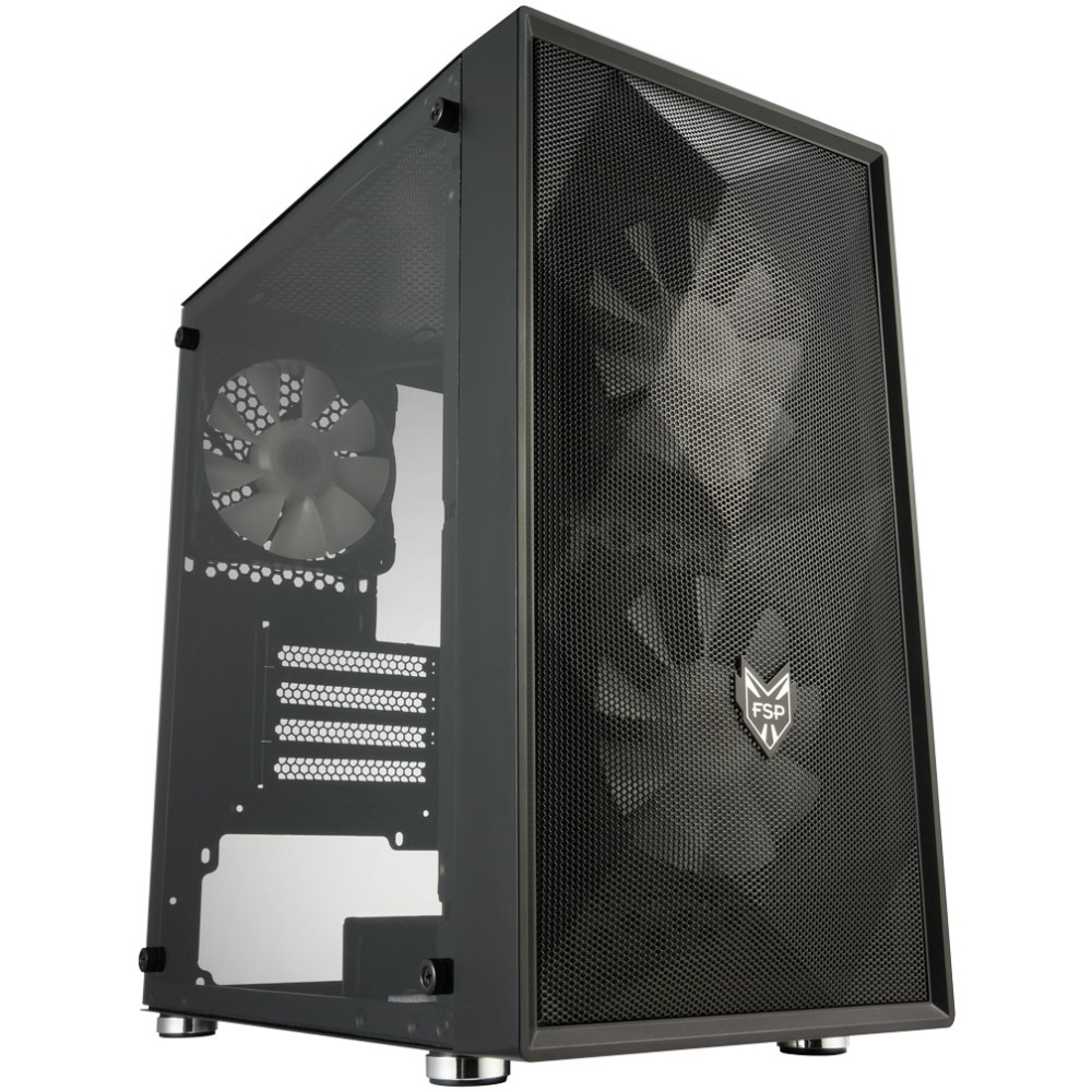 Корпус FSP CST130BASICB без БЖ mATX Black Вінниця - фото 1