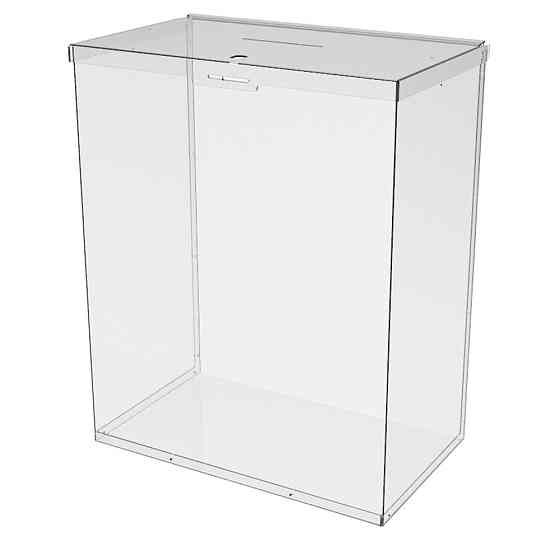 Ящик EKOSTAR с замком для пожертвований и сбора денег 400x240x500. Объем 48 литров Киев