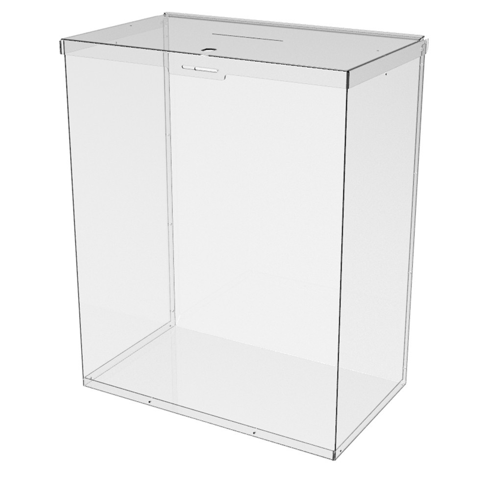 Ящик EKOSTAR с замком для пожертвований и сбора денег 400x240x500. Объем 48 литров Киев - изображение 1