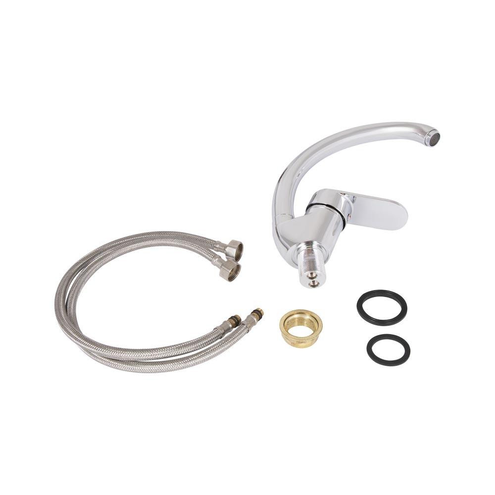 Змішувач для кухні Lidz Tani 008F (k40) LDTAN008FCRM44971 Chrome Київ - фото 5