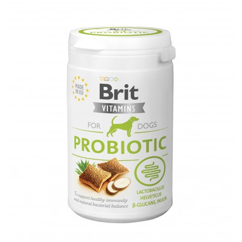 Витамины Brit Vitamins Postbiotics для взрослых собак для поддержания иммунитета и нормализации пищеварения с курицей 150 г Киев - изображение 1