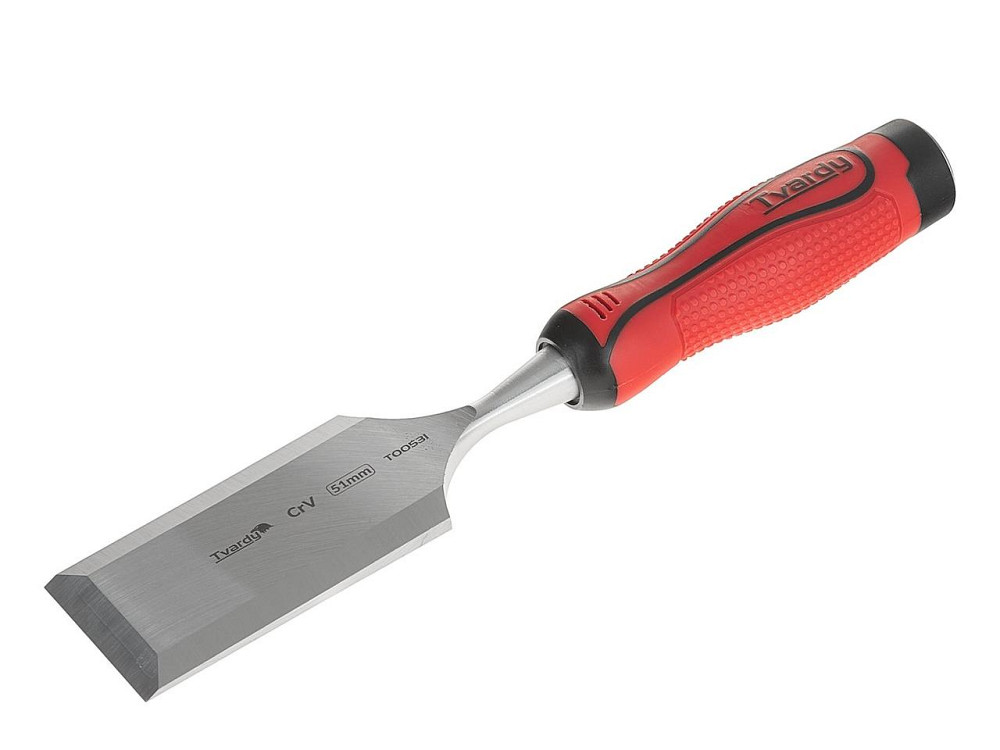Стамеска "Tvardy" ударна з хромо-ванадієвої сталі CrV 51 мм Київ - фото 2
