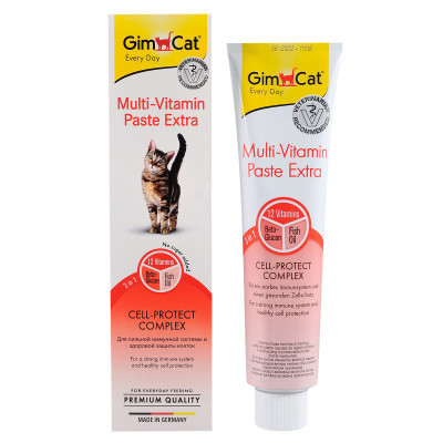 Паста для тварин GimCat Multi-Vitamin Paste Extra 200 г (4002064401898) Вінниця - фото 1
