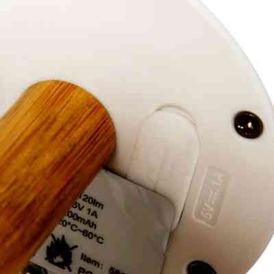 Ліхтар Bo-Camp Cambridge Rechargeable 200 Lumen Bamboo/White (5818792) Вінниця