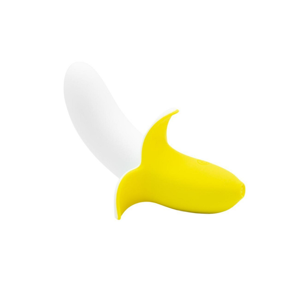 Вибратор-банан Banana Bliss Mini Silicone Vibrator, вагинально-клиторальная стимуляция, 10 режимов Sex Aura Киев - изображение 1