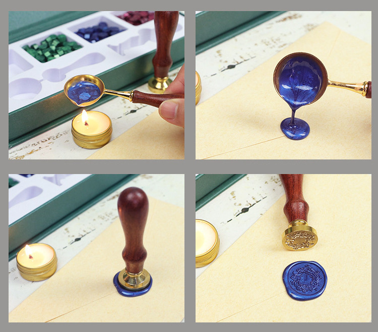 Набор сургучных печатей 