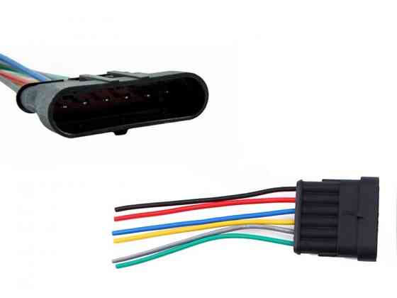 Разъем герметичный 6-контактов (