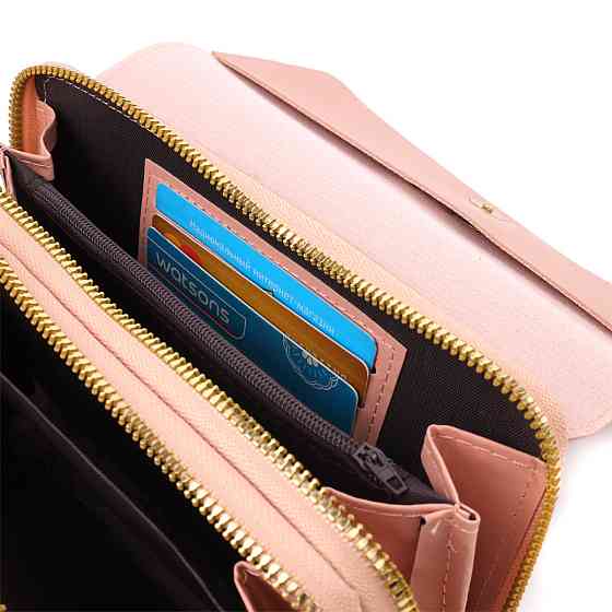 Жіночий клатч на плече з екошкіри Vintage sale_15144 Рожевий Київ