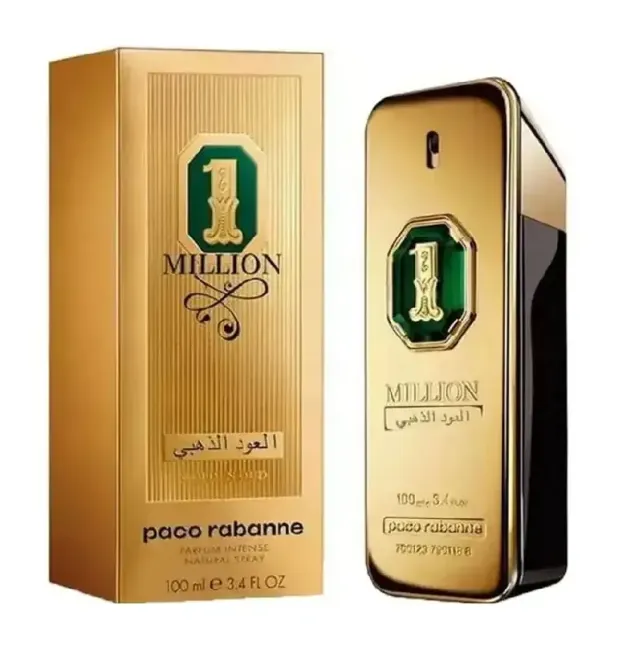 Мужская парфюмированная вода Paco Rabanne 1 Million Golden Oud 100 мл с магнитной лентой Коломыя - изображение 1