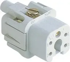 Сварочный апарат ILME Wkładka gniazda rozmiar 21.21 4P+PE Silver Screwdr. Киев - изображение 1