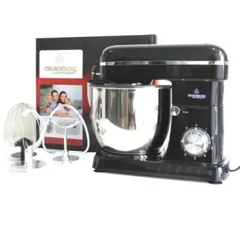 Кухонный комбайн Crownberg CB-3405 планетарный миксер, тестомисс с чашей на 5 литров Коломыя