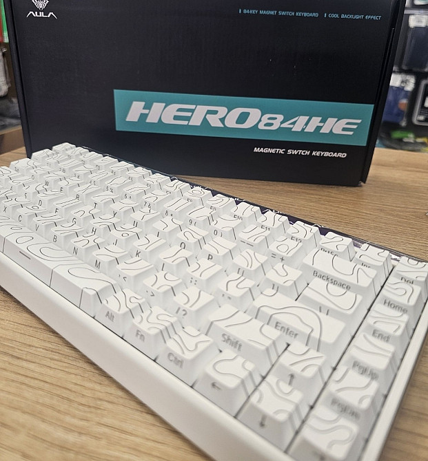 Магнітна клавіатура aula hero 84/68 he. Харків - фото 1