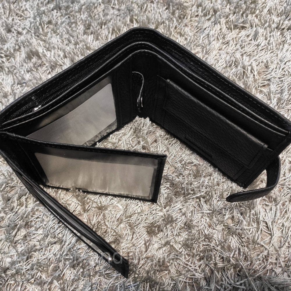 Мужской кожаный портмоне с отделом для документов ST Leather Киев - изображение 2