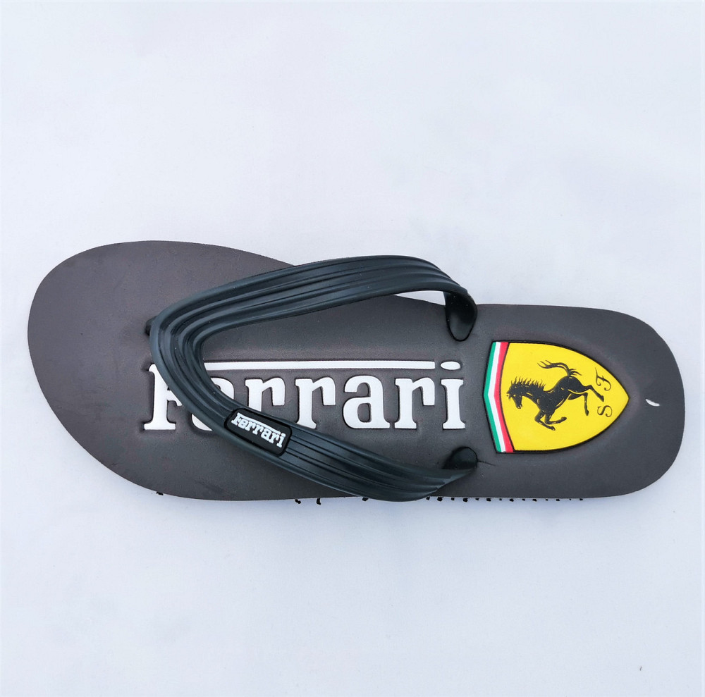 Чоловічі В'єтнамки Капці FERRARI Шльопанці Сірі Шльопанці (розміри: 41,42,43,44) Дніпро - фото 4