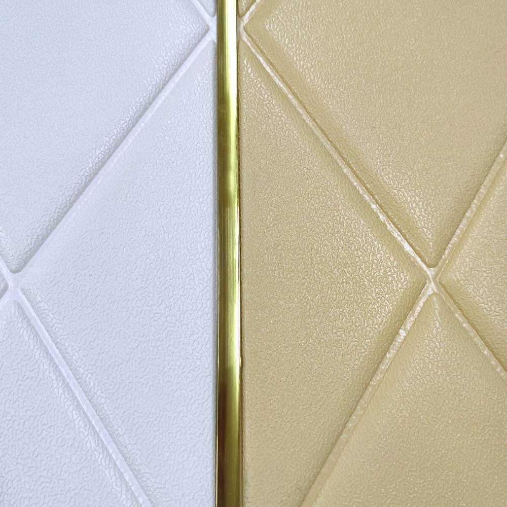 T-образный молдинг 3000х12х4мм Золото SW-00001151 Днепр - изображение 5