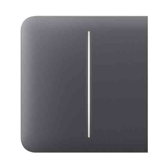 Кнопка Ajax SideButton (2-gang) graphite для двоклавішного вимикача Киев