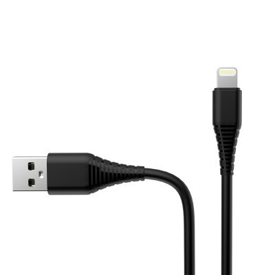 Дата кабель USB 2.0 AM to Lightning 1.0m black ColorWay (CW-CBUL024-BK) Вінниця - фото 3