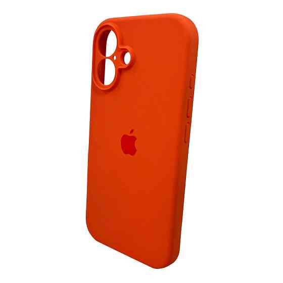 Чохол для смартфона Silicone Full Case AA Camera Protect for Apple iPhone 16 52,Orange Київ