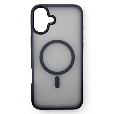 Чехол для мобильного телефона BeCover Metal Buttons Case (MagSafe) для Apple iPhone 16 Black (712090) Винница - изображение 1