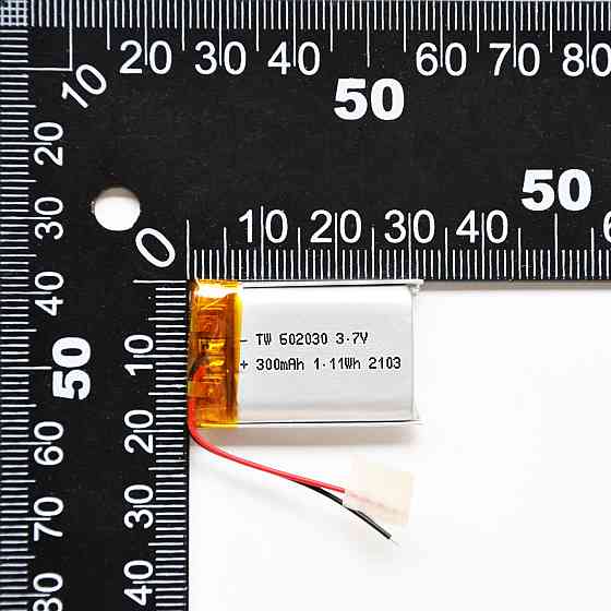Акумулятор Li-pol 602030 3.7В 300мАч для GPS та MP3/MP4 Київ