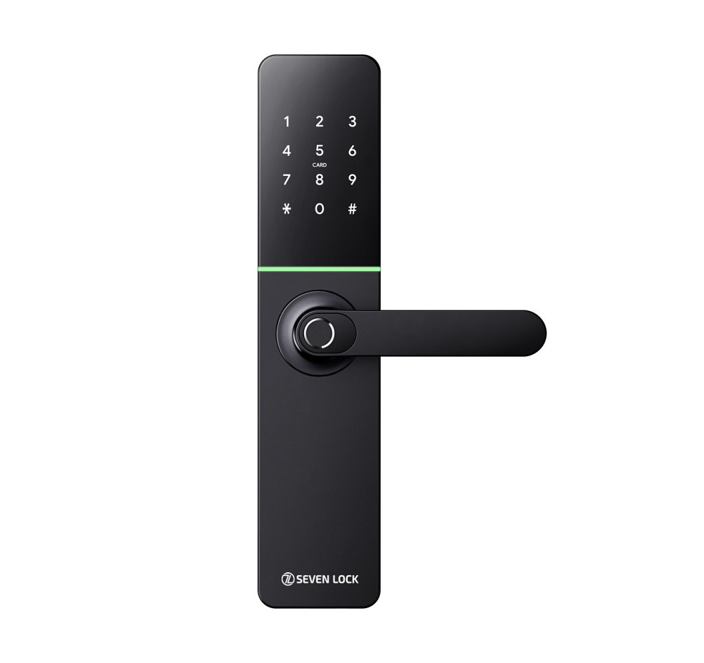 Розумний дверний біометричний замок SEVEN LOCK SL-7779BFW Київ - фото 2