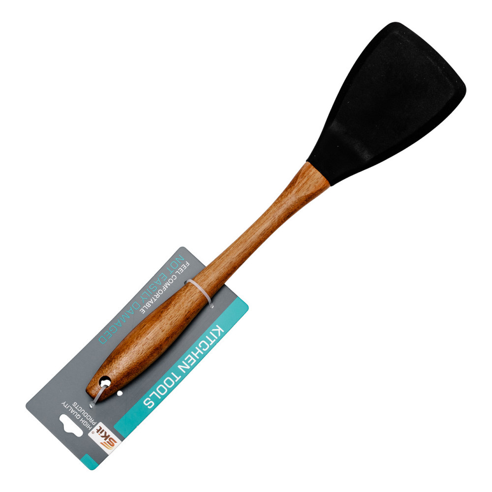 Ding Lanfang Лопатка силіконова кухонна для сковороди 33 (см) лопатка з силікону для кухні з де Коломия - фото 4