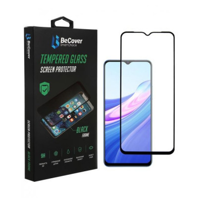 Стекло защитное BeCover Vivo Y53s Black (707247) Винница - изображение 1