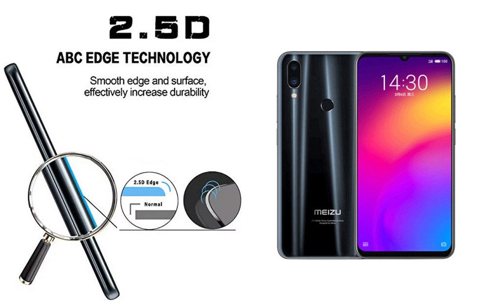 Защитное стекло ArmorGlass для Meizu Note 9 – устойчивое к царапинам и ударам Киев - изображение 2