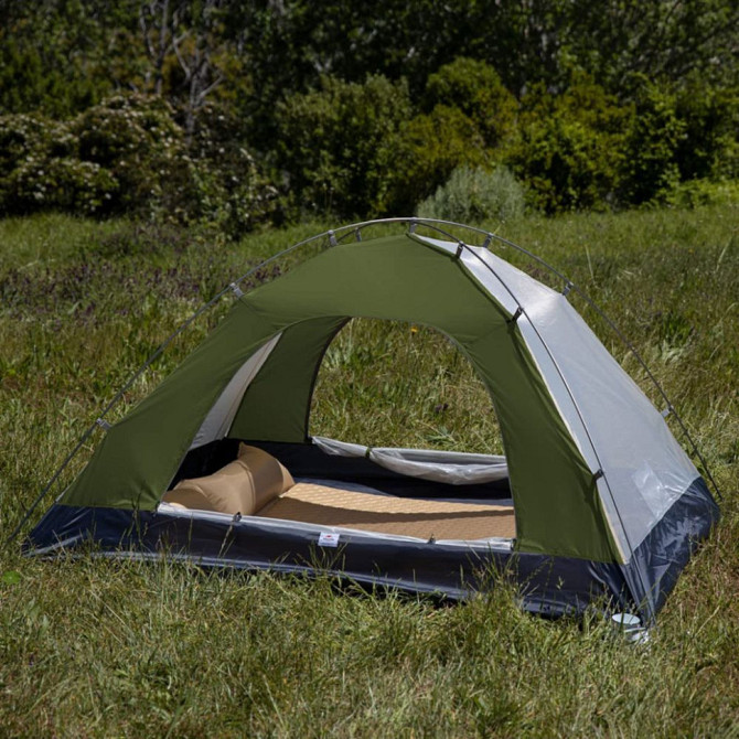 Намет двомісний Naturehike P-Series NH18Z022-P, 210T/65D, темний хакі Київ - фото 3