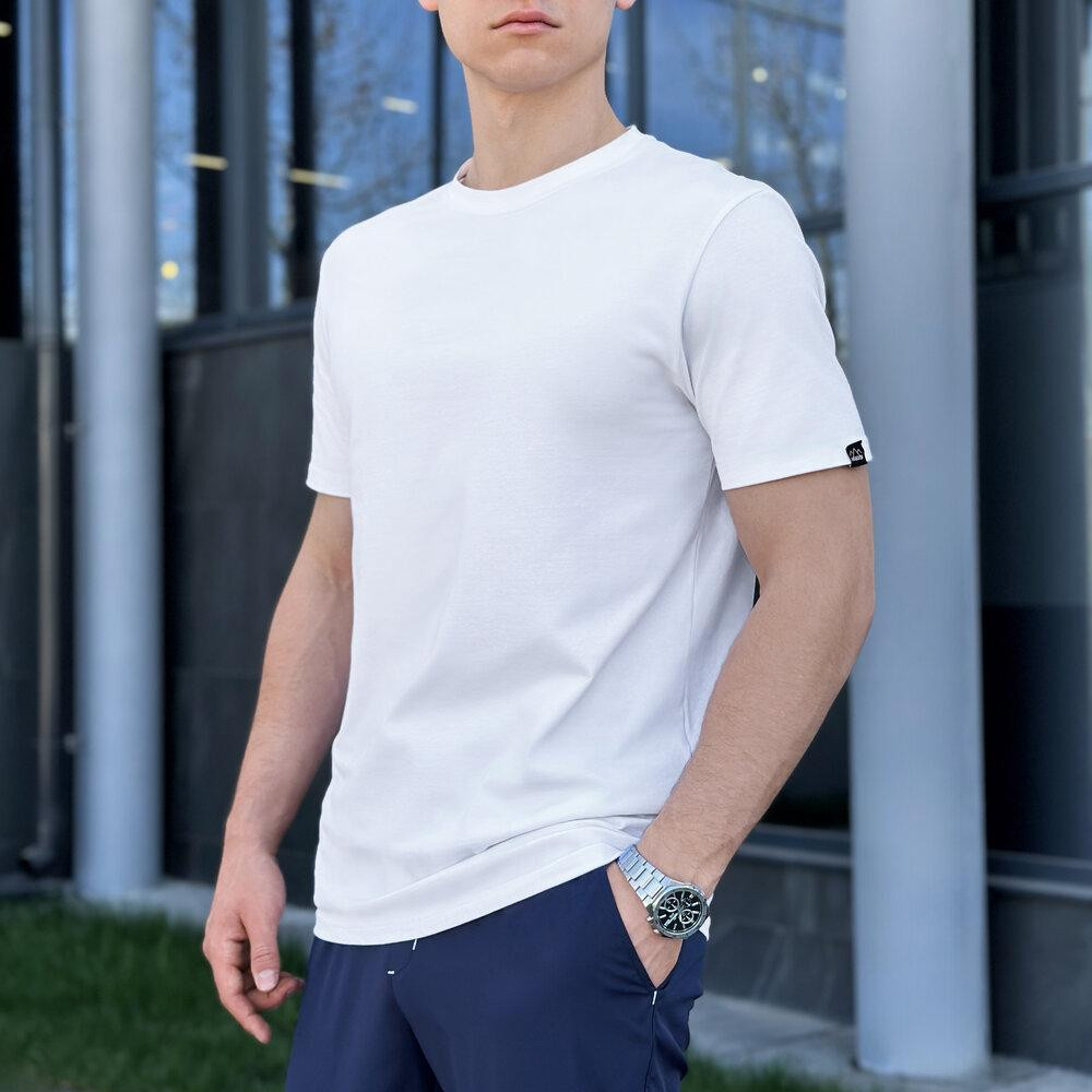 Чоловіча футболка біла Pobedov Peremoga Київ - фото 1