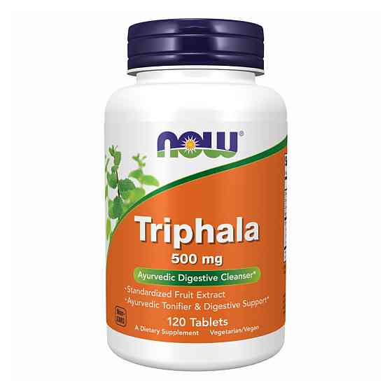 Экстракт трифалы Now Foods Triphala 500 мг 120 таблеток Луцк
