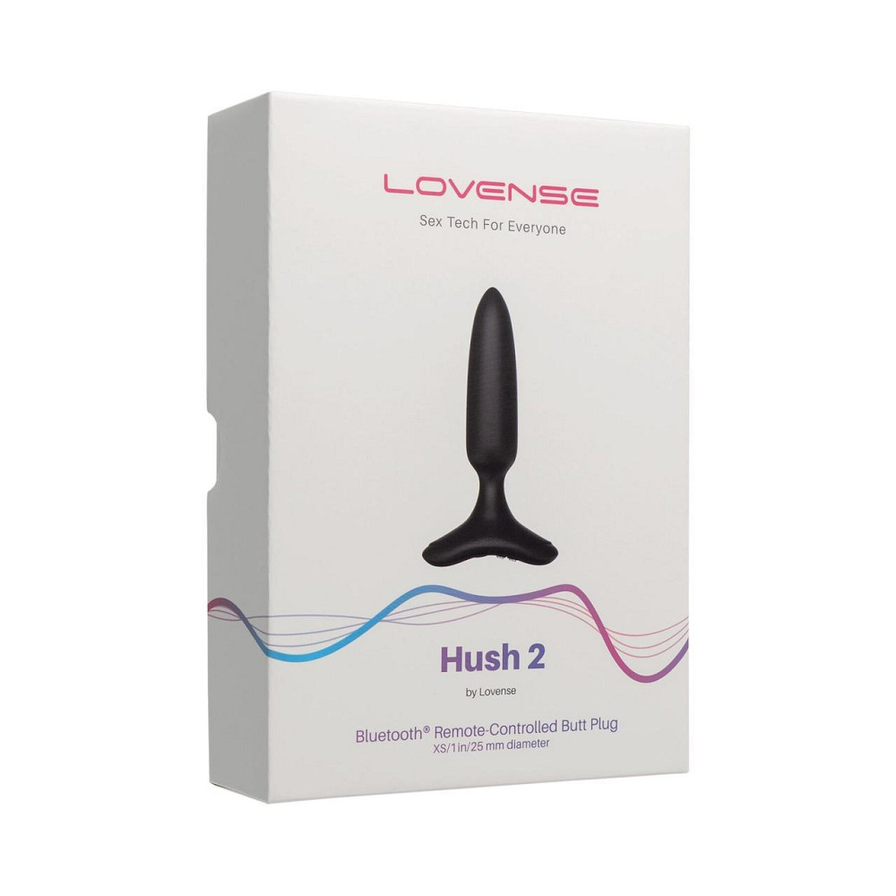 Анальная смарт-вибропробка Lovense Hush 2, размер XS Sex Aura Киев - изображение 5