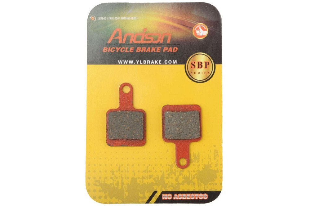 Колодки велосипедні гальмові (дискові) 37х4х23 SR tour anical (mod:SBP-1040) Мукачево - фото 1