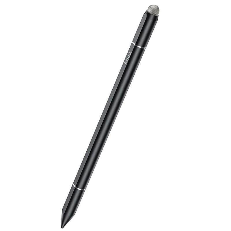 Стилус HOCO GM111 Cool dynamic series 3-in-1 passive universal capacitive pen Black Київ - фото 1