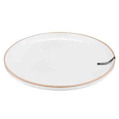 Тарелка Ardesto Apulia, 20.3см, кераміка, білий (AR2920AW) Винница