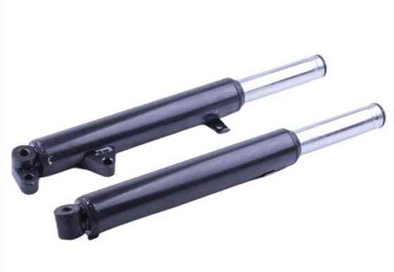 Амортизатори передні (дискове гальмо) на скутер Діо 50/Takt 24, пара Мукачево