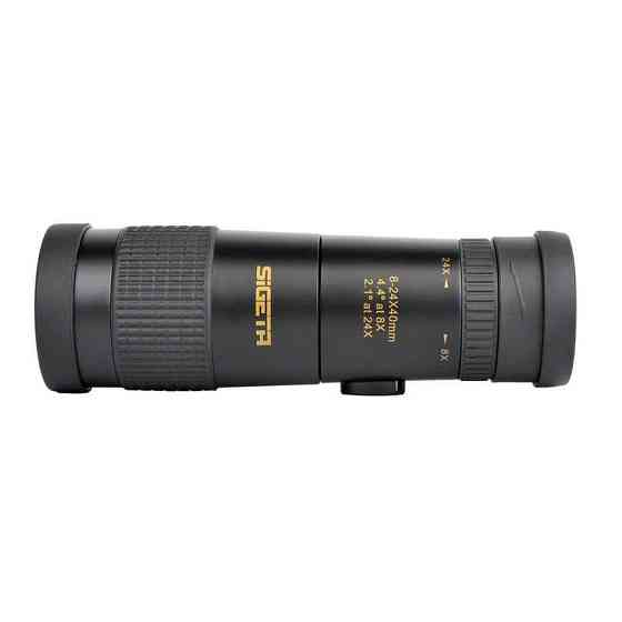 Мощный монокуляр Sigeta Haunt 8-24x40 (штатив, смартфон-адаптер) Киев
