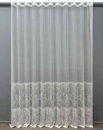 Тюль VR-Textil 1669т Жаккард Белый 300х270 см (42-0684) Киев