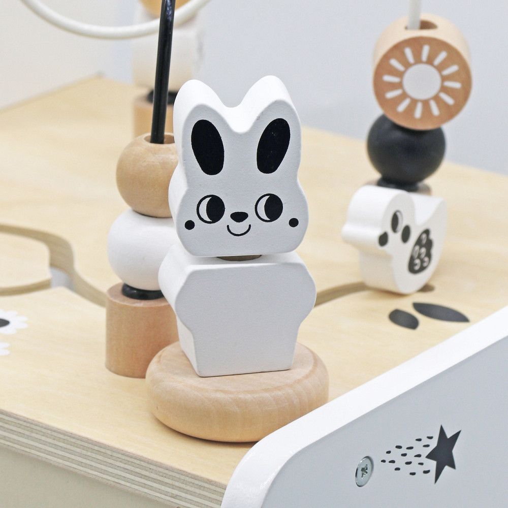 Детская деревянная учебная коляска ходунки AVKO E248 (40008248) для детей Киев - изображение 5