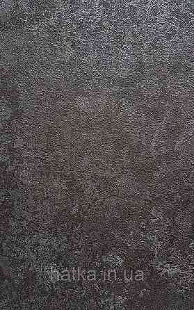 Шпалери вінілові на флізеліні A.S.Creation Sylvana 1.06x10 під венеціанську штукатурку перламутр чорні 79126-1 Київ