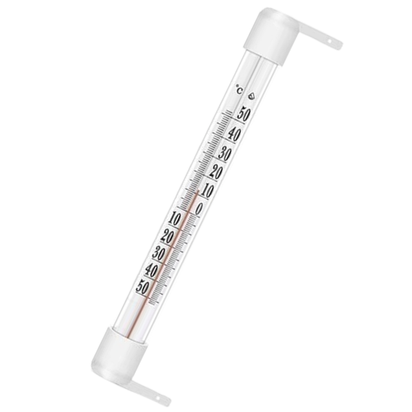 Термометр віконний ніжка цвях ТО-6 210х60мм Харків - фото 1