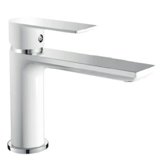 Смеситель для умывальника HAIBA ALEX 001 LONG WHITE-CHROME HB9563 Харьков