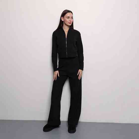 Жіночий повсякденний костюм чорний. Костюм жіночий Pobedov Twin чорний. Київ