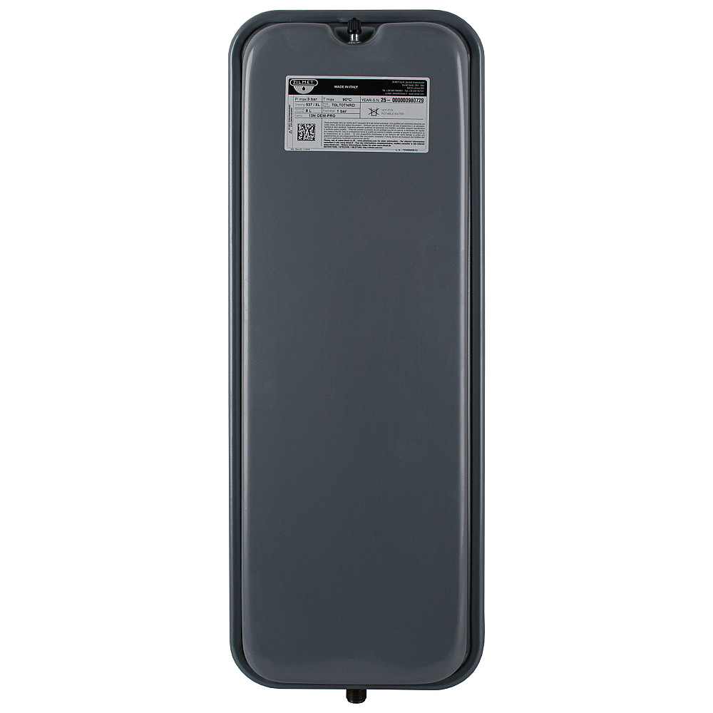 Бак Zilmet oem-pro для монтажу в котли  Арт. 537 8л 3/8″ 3bar прямокутний (13N0000810 ) Тернопіль - фото 1