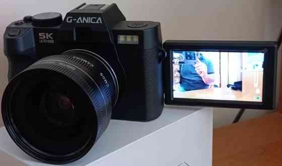 Цифрова камера G-Anica 5K 48 МП/60 кадрів  wifi для відеоблогів Київ