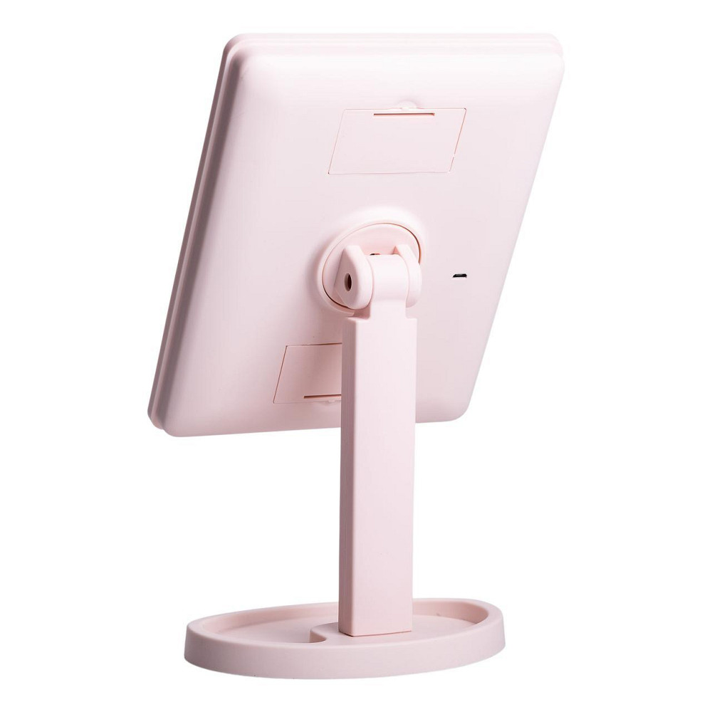 Настольное зеркало с подсветкой для макияжа Розовое Киев - изображение 3