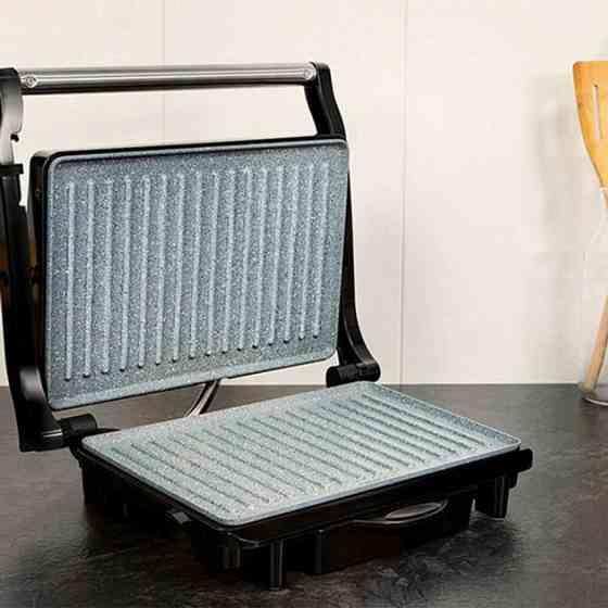 Гриль Cecotec Rock"nGrill 1500 Rapid CCTC-03065 (8435484030656) ( сірий, чорний ) Харків