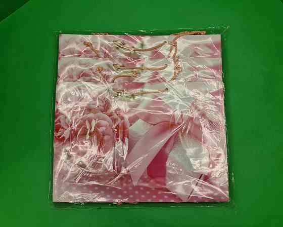 Паперовий великий горизонтальний пакет 36/22/10 (артBG-002) (12 шт.) Харків